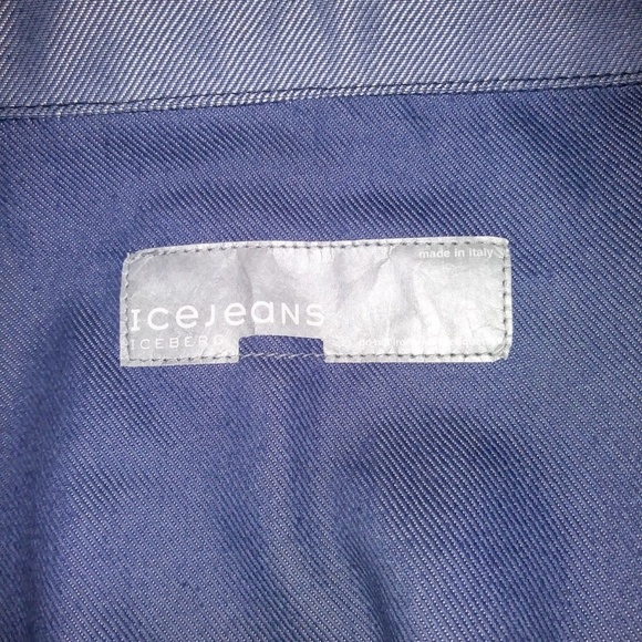 Iceberg Ice Jeans Jacket New w/ Tags - Picture 6 of 8